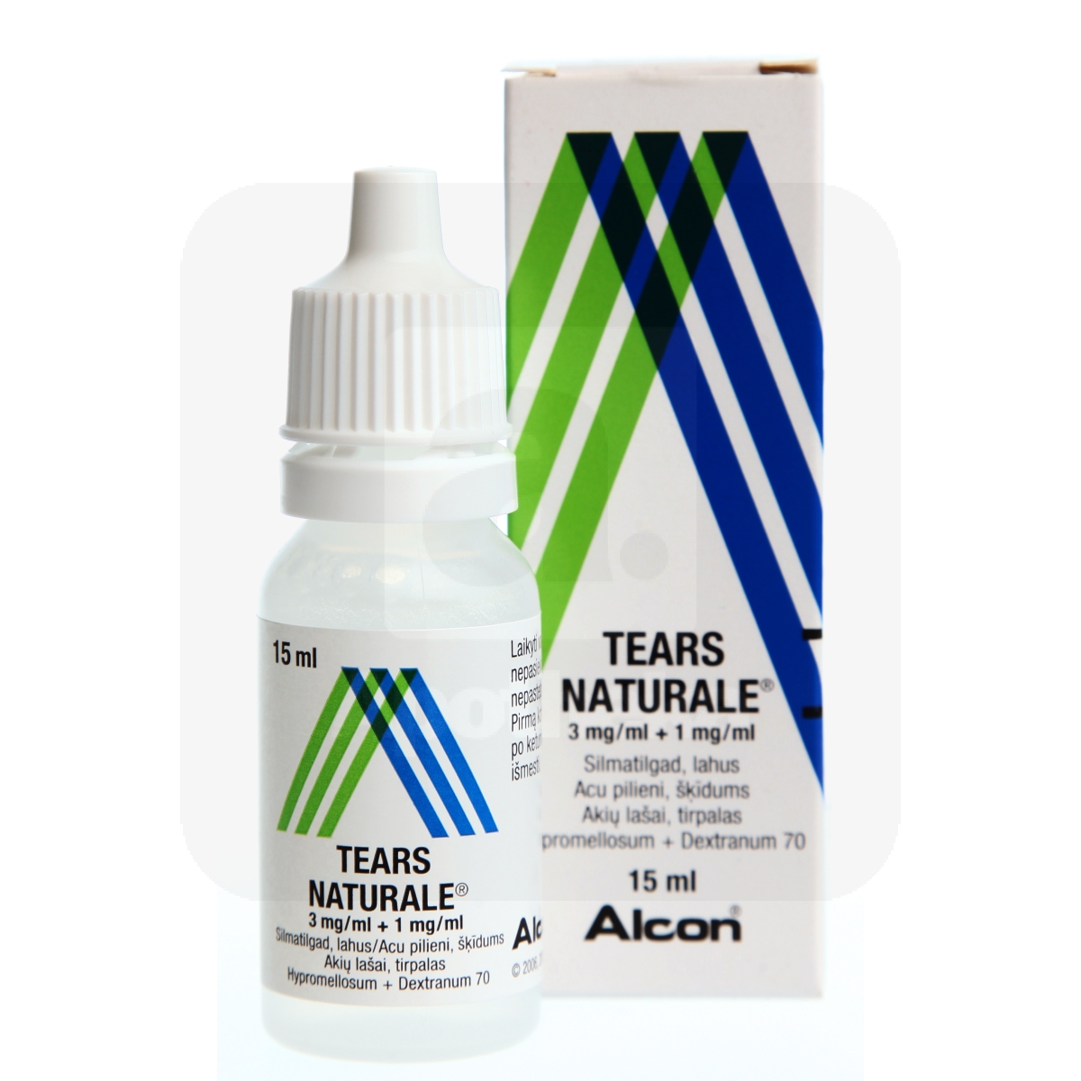 TEARS NATURALE SILMATILGAD 3MG+1MG/ML 15ML