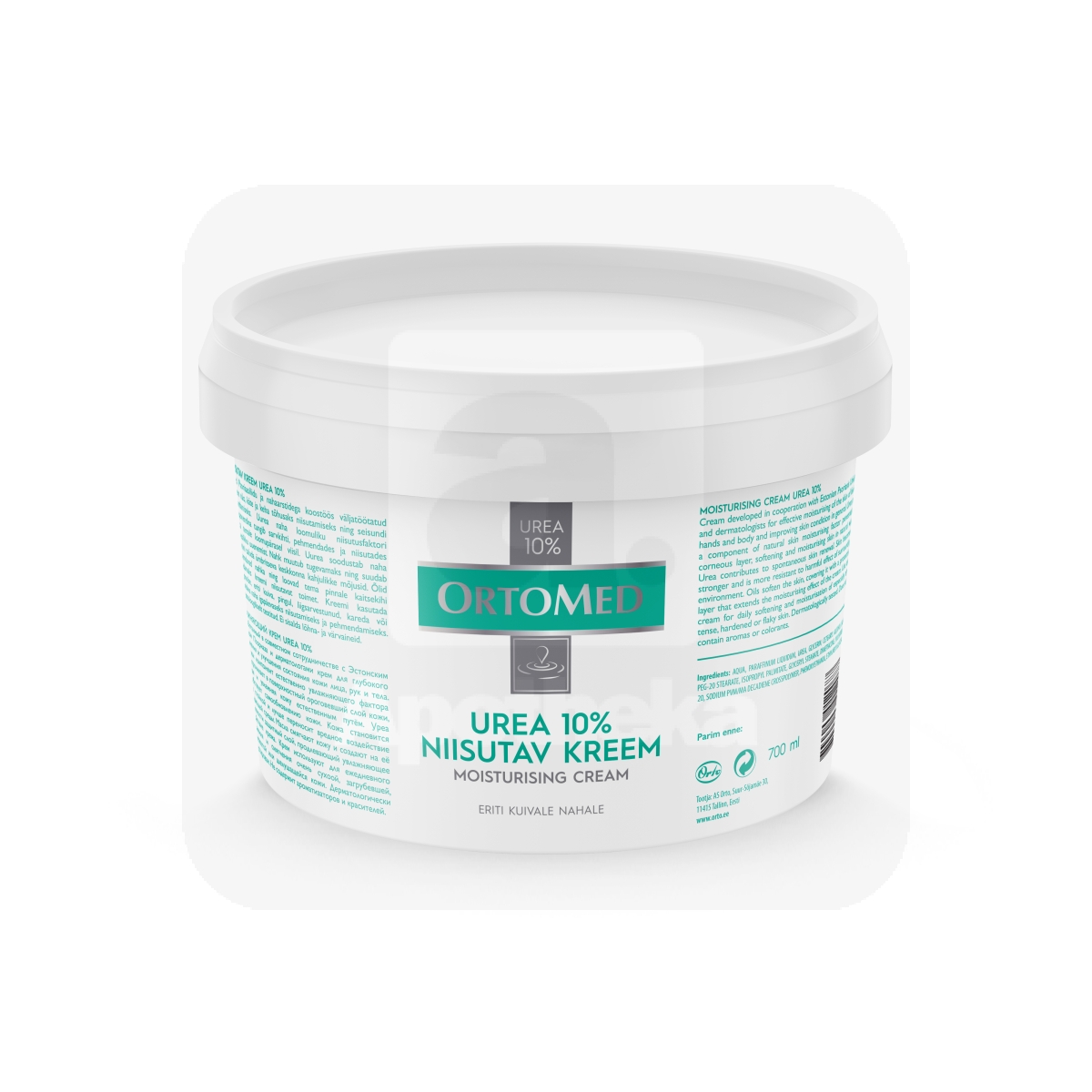 ORTO KREEM ORTOMED NIISUTAV 10% UREA 700ML - Tootepilt