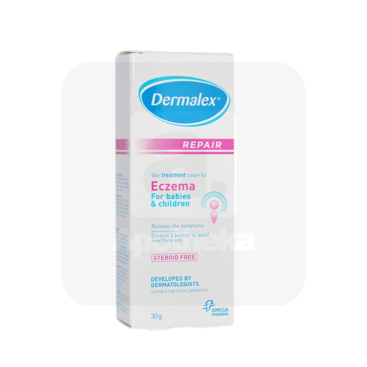 DERMALEX REPAIR IMIKUTE JA LASTE EKSEEMI KREEM 30G