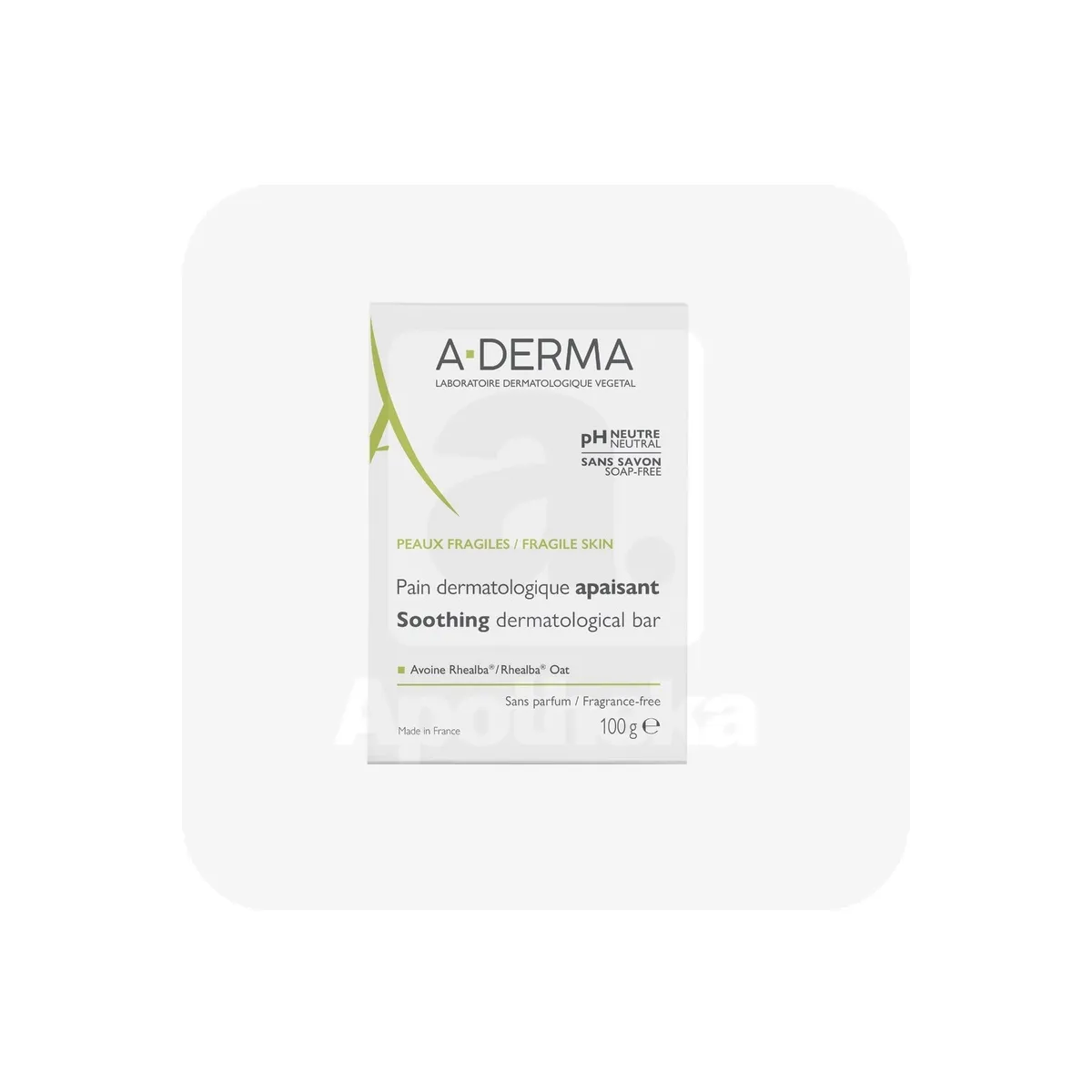 A-DERMA SEEP KAERA EKSTRAKTIGA 100G UUS - Tootepilt