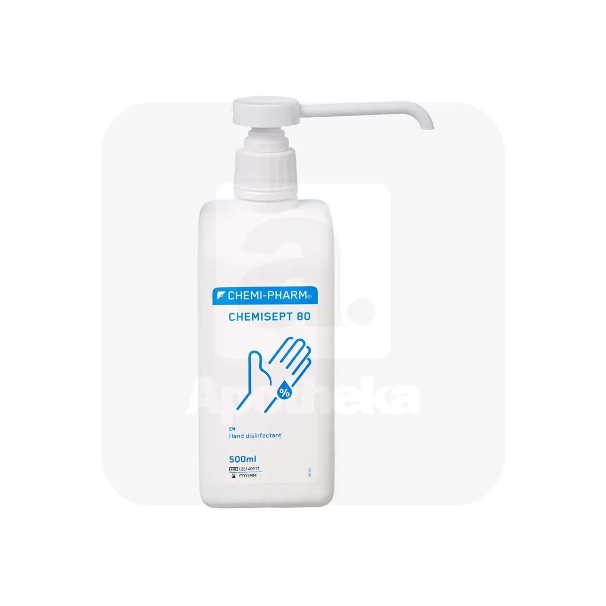 CHEMIPHARM CHEMISEPT 80 500ML - Tootepilt