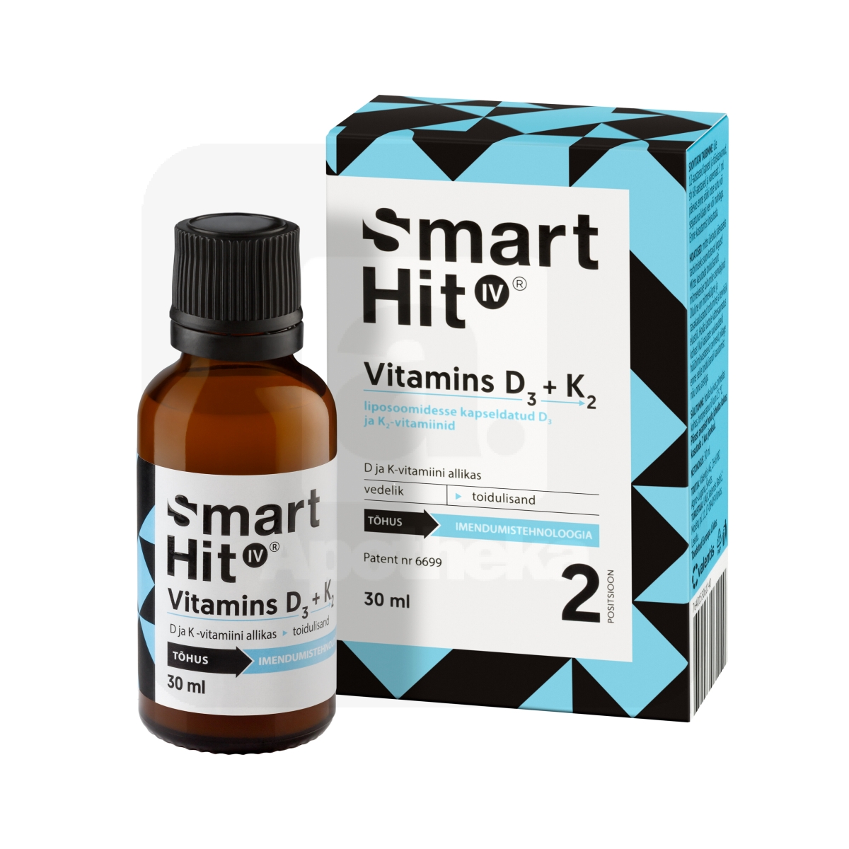 SMARTHIT IV VITAMINS D3+K2 30ML