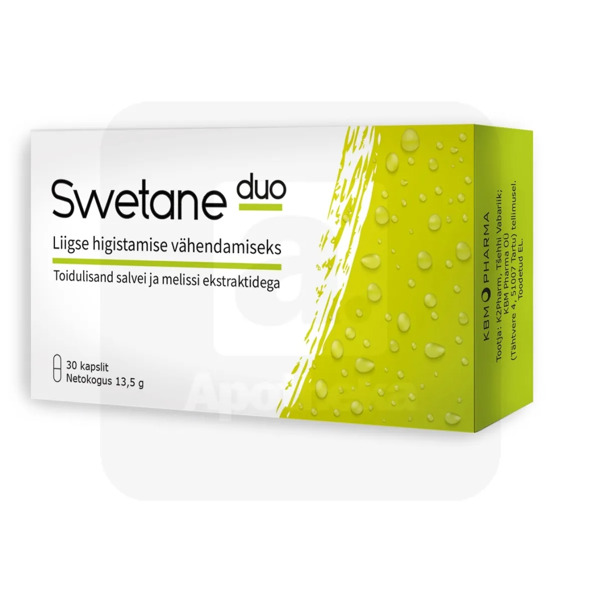 SWETANE DUO KAPSLID N30 - Tootepilt