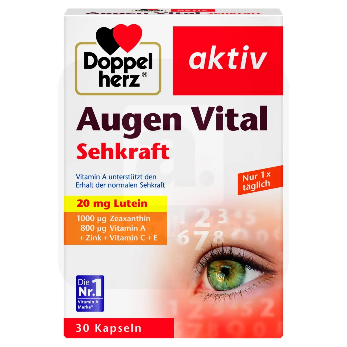 DOPPELHERZ AKTIV AUGEN VITAL KAPSLID  N30 - Tootepilt