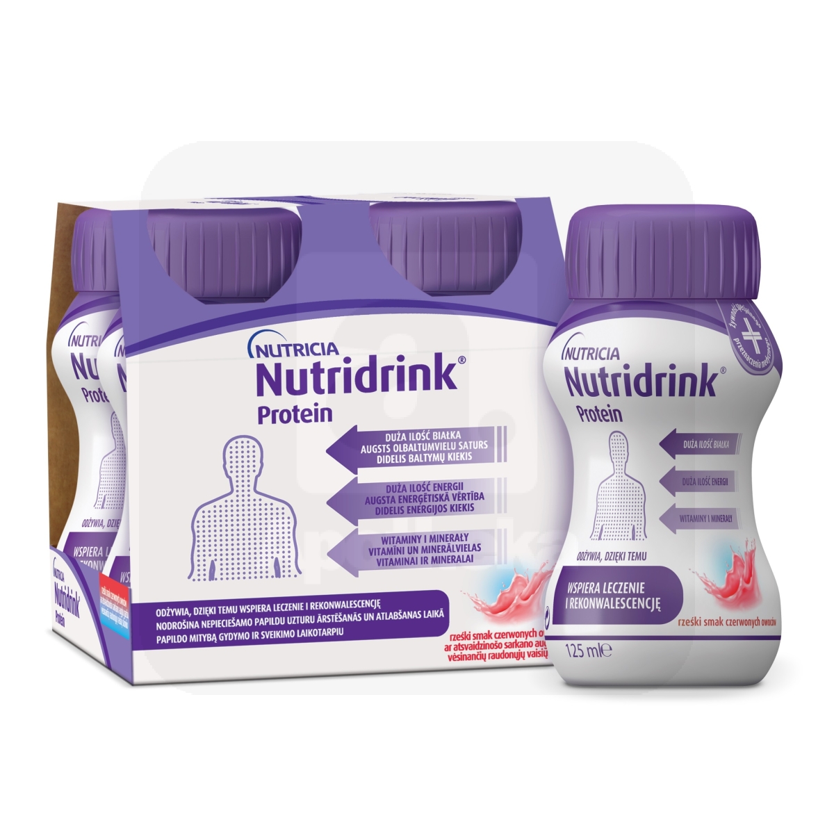 NUTRIDRINK PROTEIN 125ML N4 JAHUTAVAD PUNASED MARJAD - Tootepilt