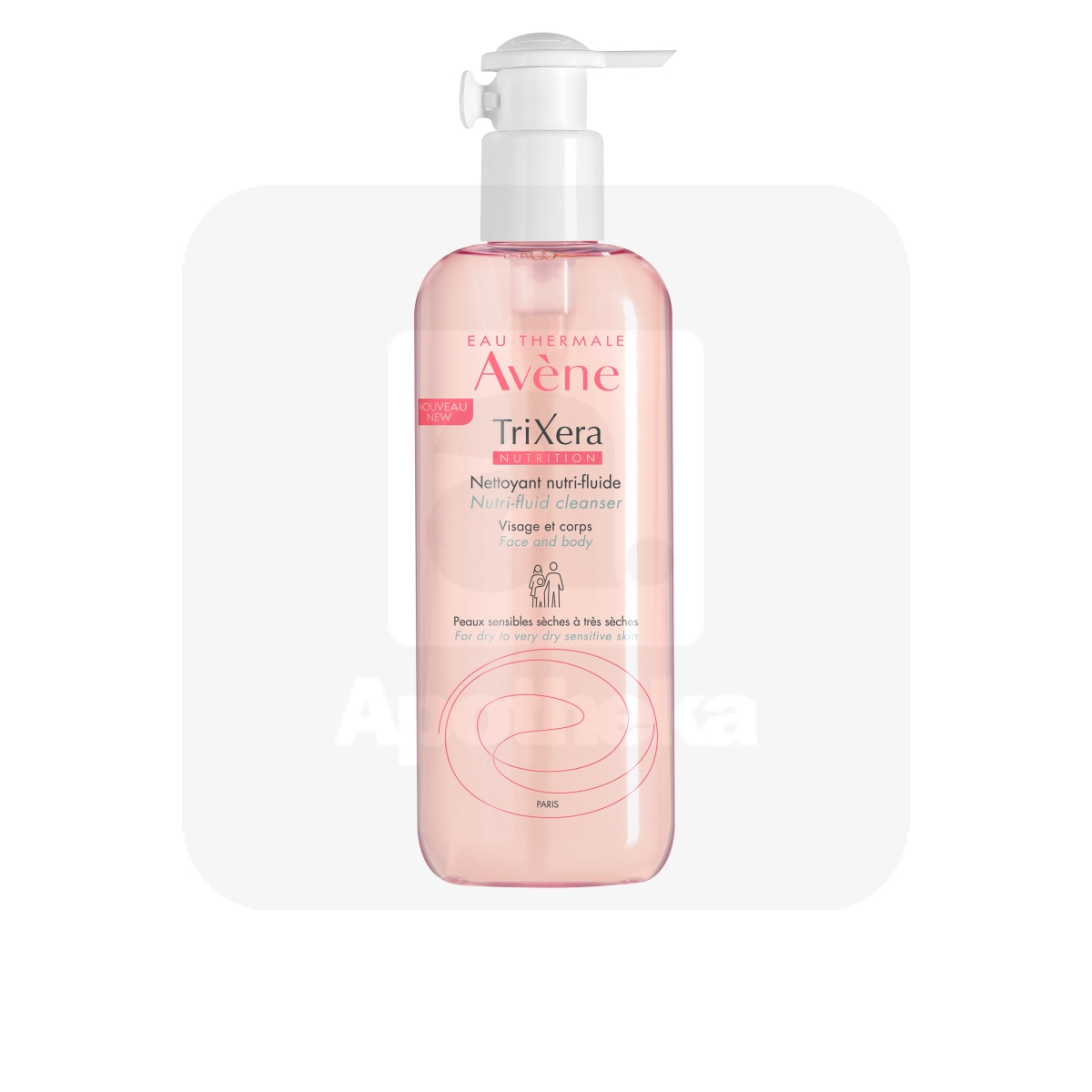 AVENE TRIXERA NUTRITION PESEMISGEEL KUIVALE JA ÜLIKUIVALE NAHALE 400ML