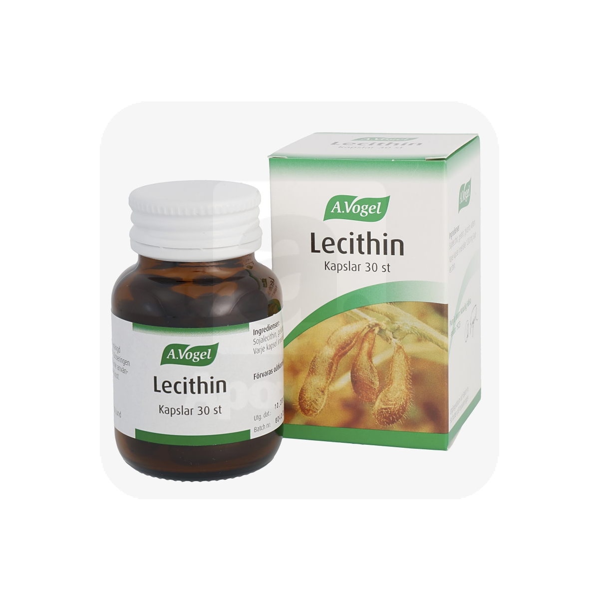 VOGEL LECITHIN CAPS 1200MG N30 SOJALETSITIINI KAPSLID