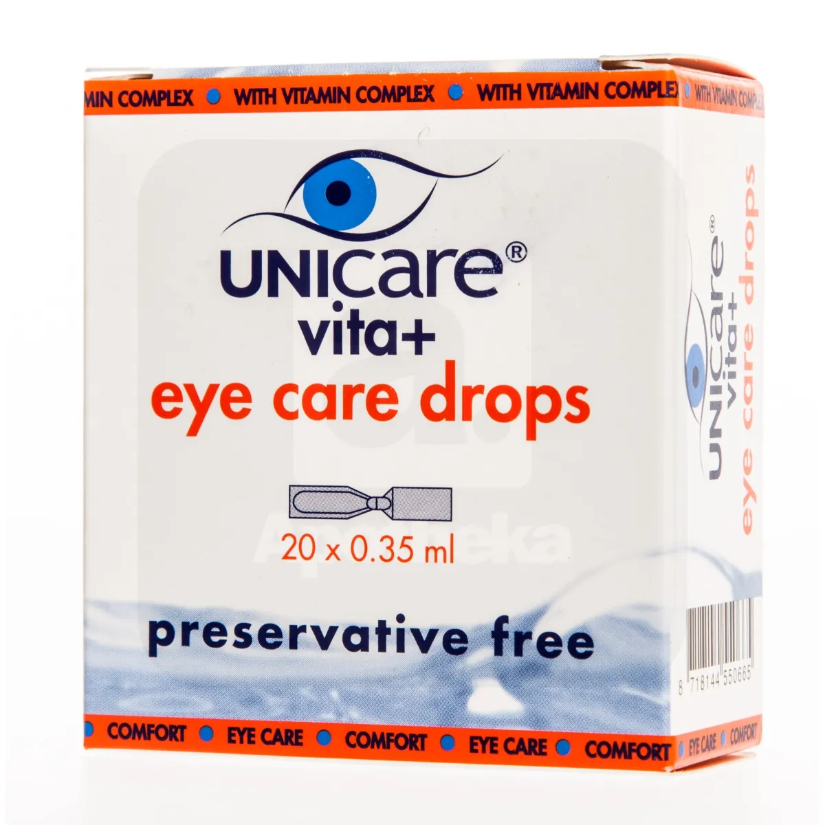 UNICARE VITA PLUS SILMATILGAD 0,35ML N20 - Tootepilt