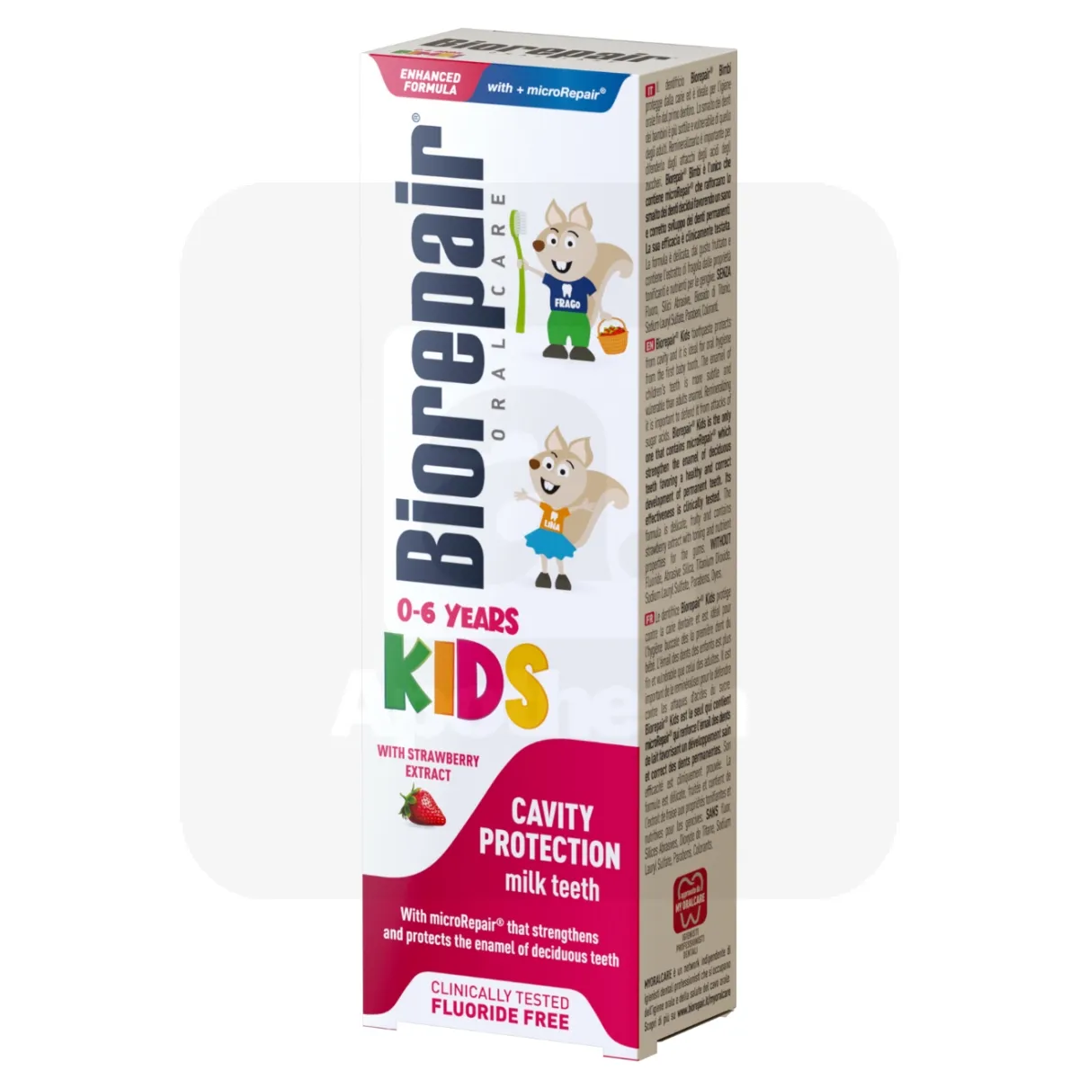 BIOREPAIR HAMBAPASTA KIDS MAASIKA (0-6 A) 50ML - Tootepilt