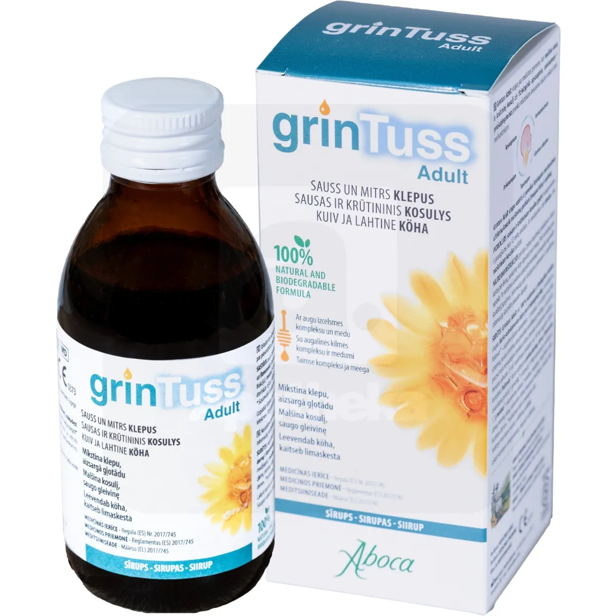 GRINTUSS ADULT SIIRUP 180G - Tootepilt
