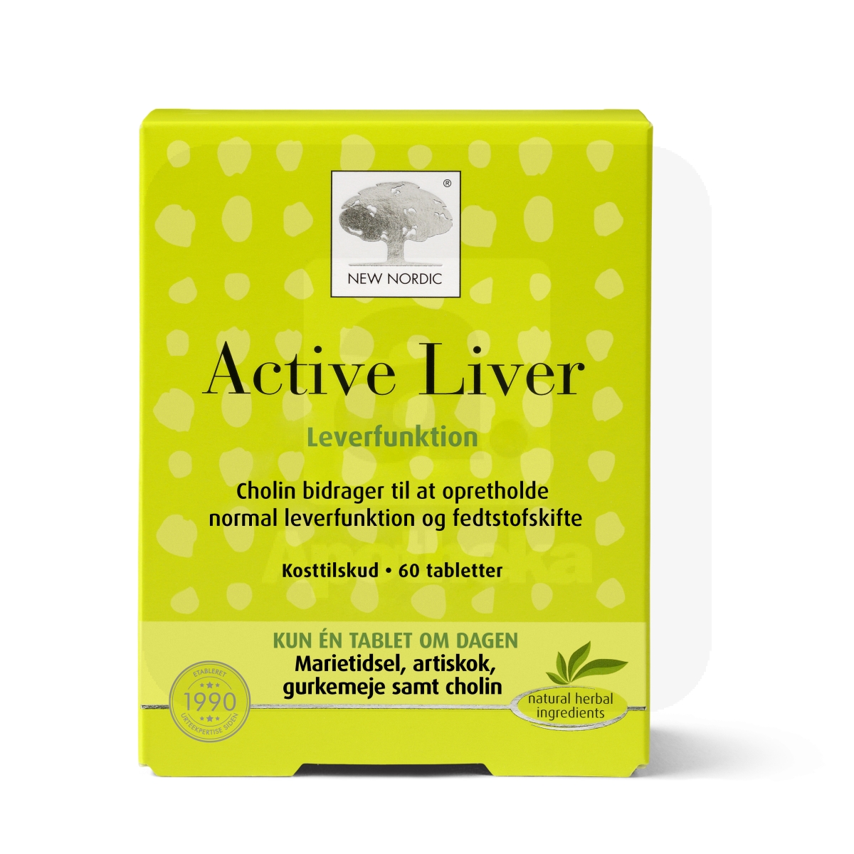 NEW NORDIC ACTIVE LIVER TBL N30 UUS KOOSTIS - Tootepilt