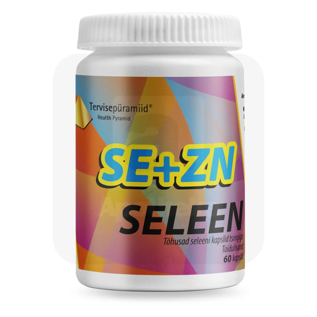 TERVISEPÜRAMIID SELEEN KAPSLID N60 - Tootepilt