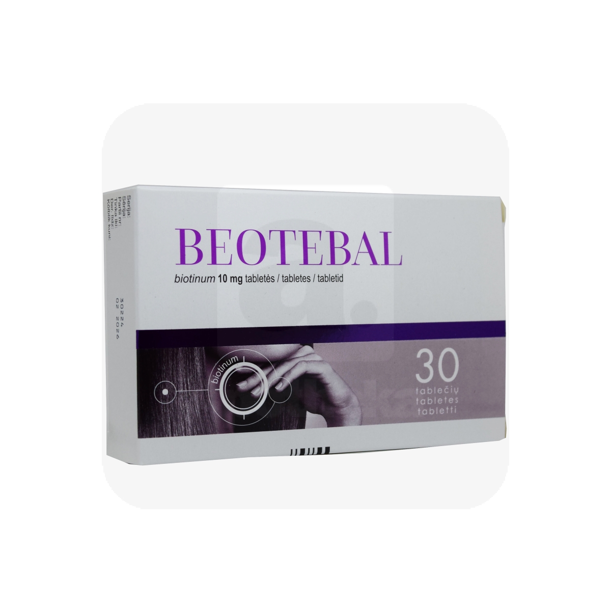 BEOTEBAL TBL 10MG N30 - Tootepilt