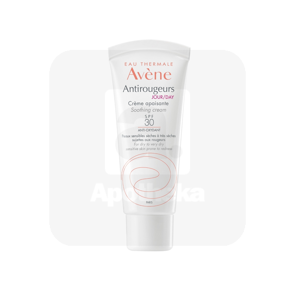 AVENE PUNETUSEVASTANE NÄOKREEM RAHUSTAV SPF30 40ML - Tootepilt