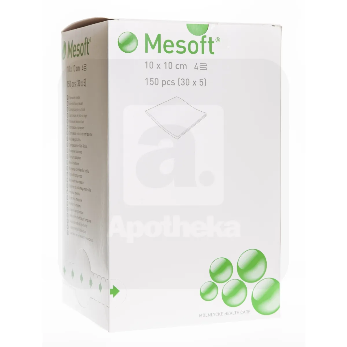 MESOFT TAMPOONID STERIILSED 10X10CM N5X30 - Tootepilt