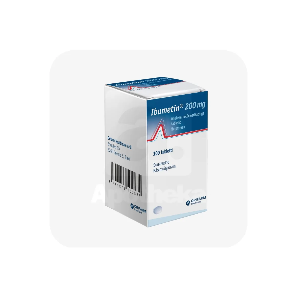 IBUMETIN TBL 200MG N100 - Tootepilt