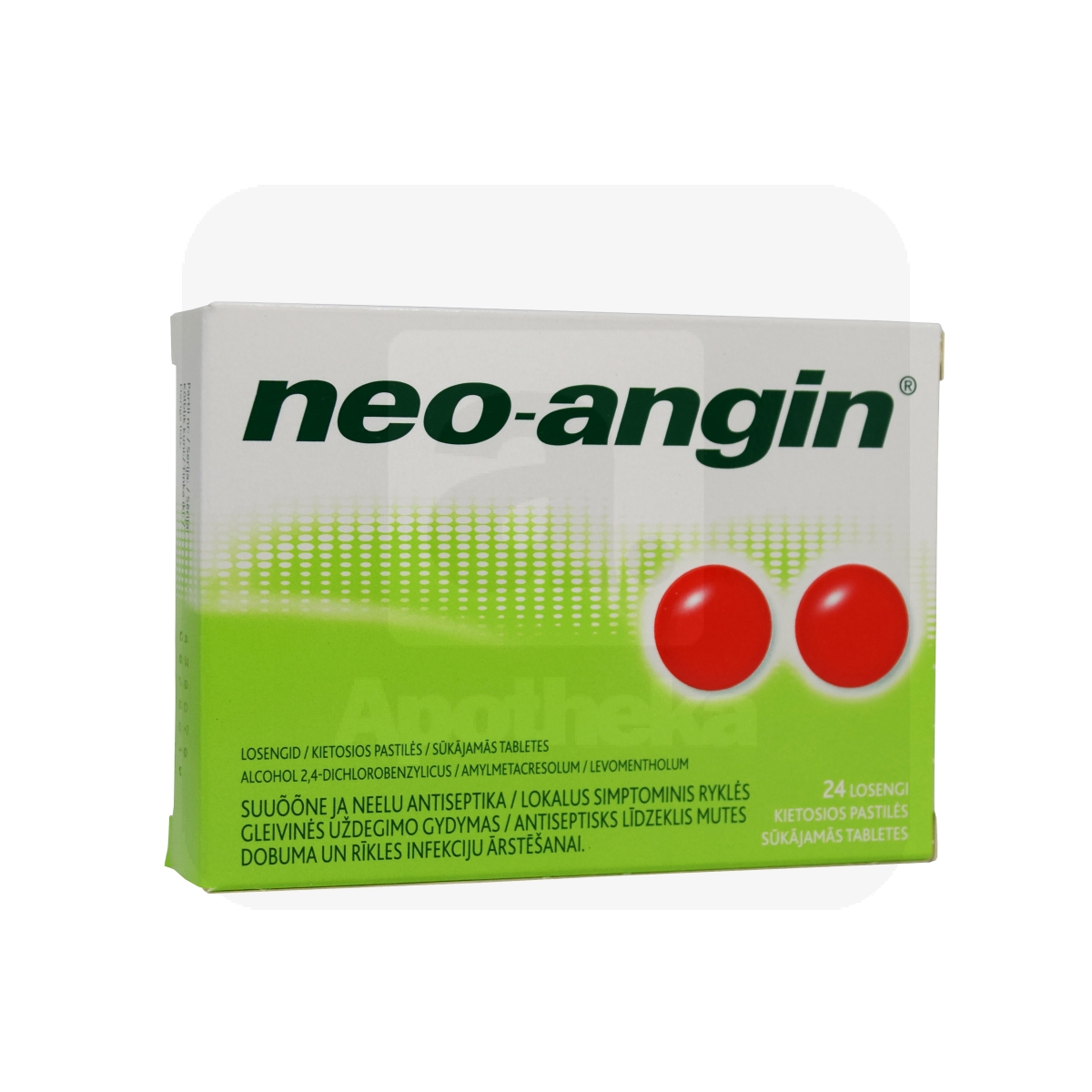 NEO-ANGIN LOSENG 0,6MG+1,2MG+5,9MG N24
