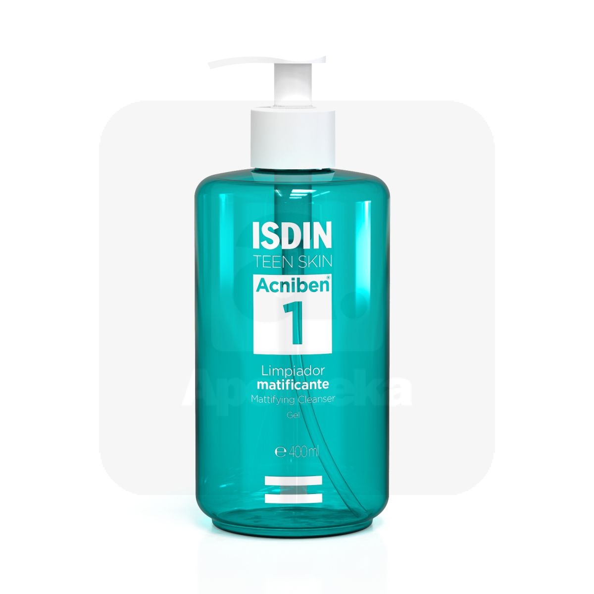 ISDIN ACNIBEN NÄOPESUGEEL 400ML - Tootepilt