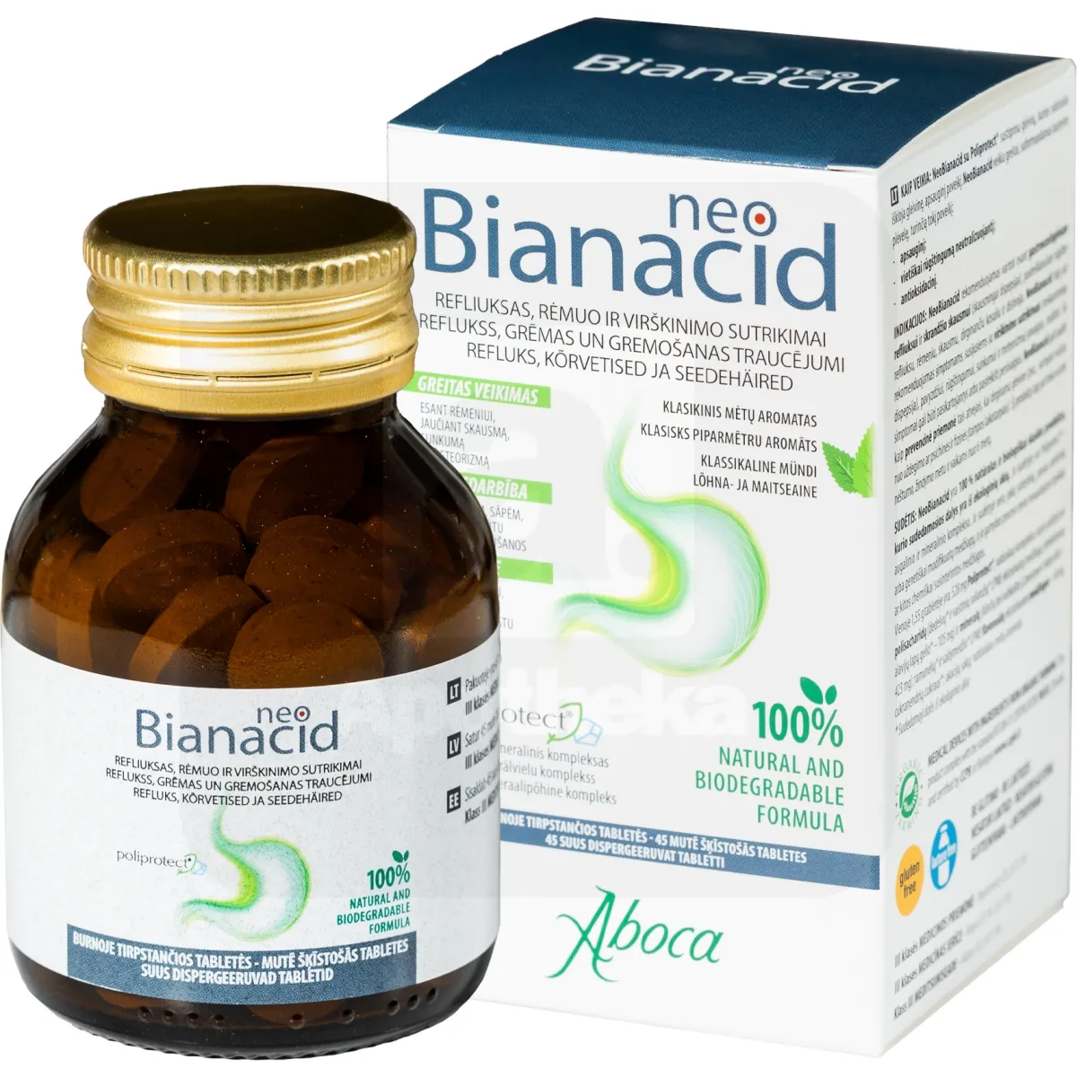 NEOBIANACID SUUS DISPERGEERUVAD TBL N45 - Tootepilt