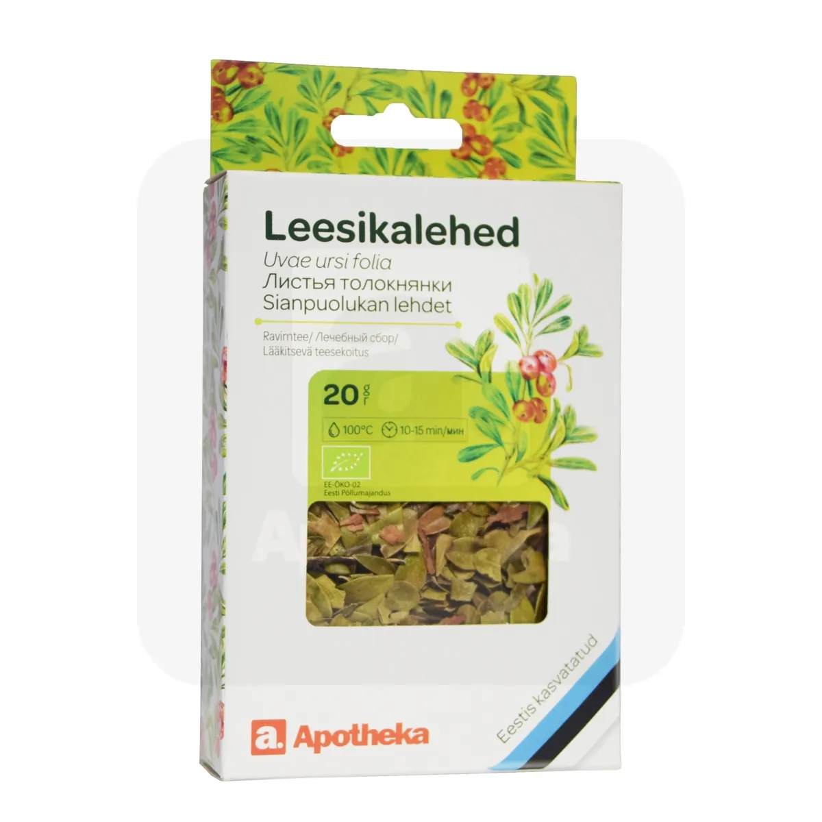 A. TEE LEESIKALEHED 20G (KARP) - Tootepilt