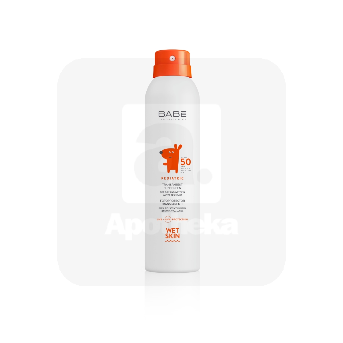 BABE PEDIATRIC PÄIKESEKAITSE AEROSOOL SPF50 200ML - Tootepilt