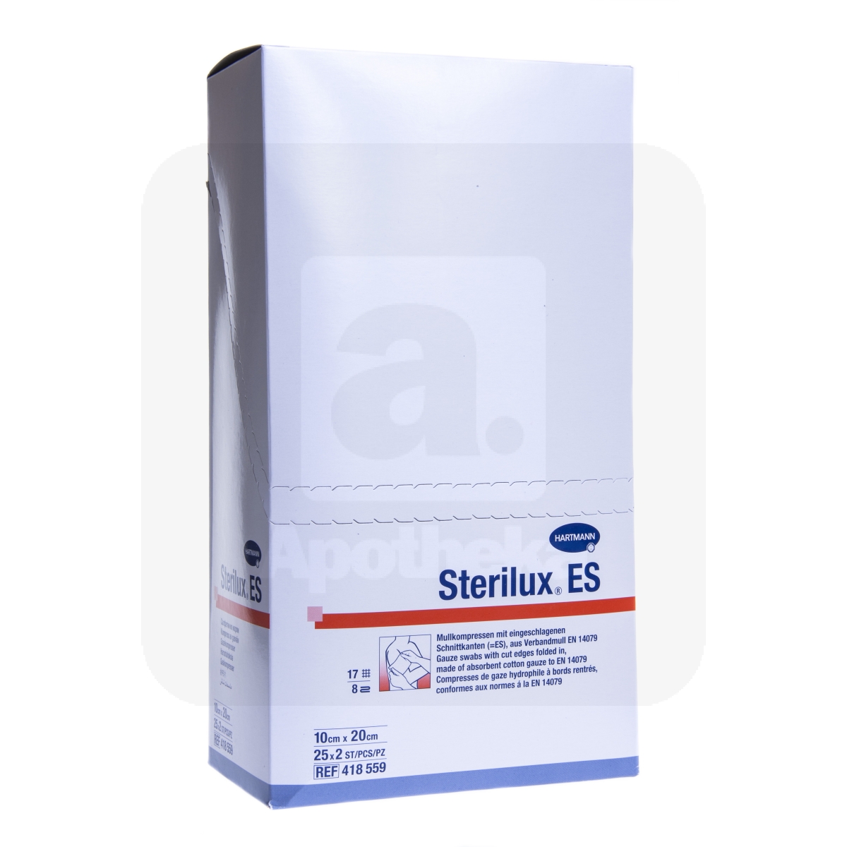 MARLI SALVRÄTIKUD STER. STERILUX 10X20CM N2X25