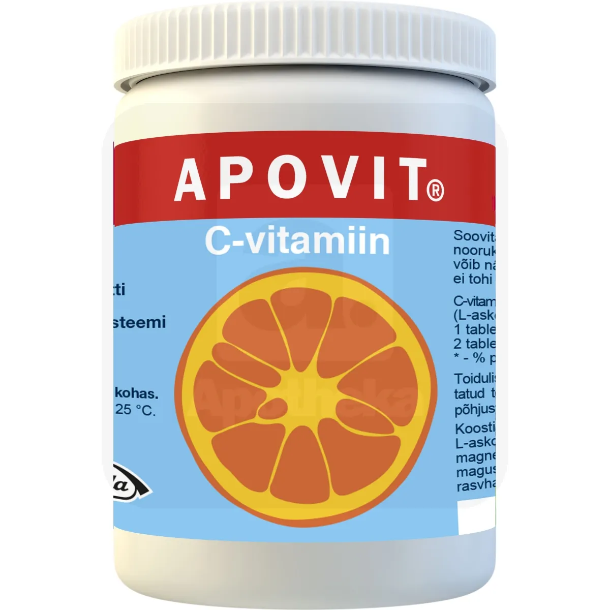 APOVIT C-VIT NÄRIMISTBL 200MG N70 - Tootepilt