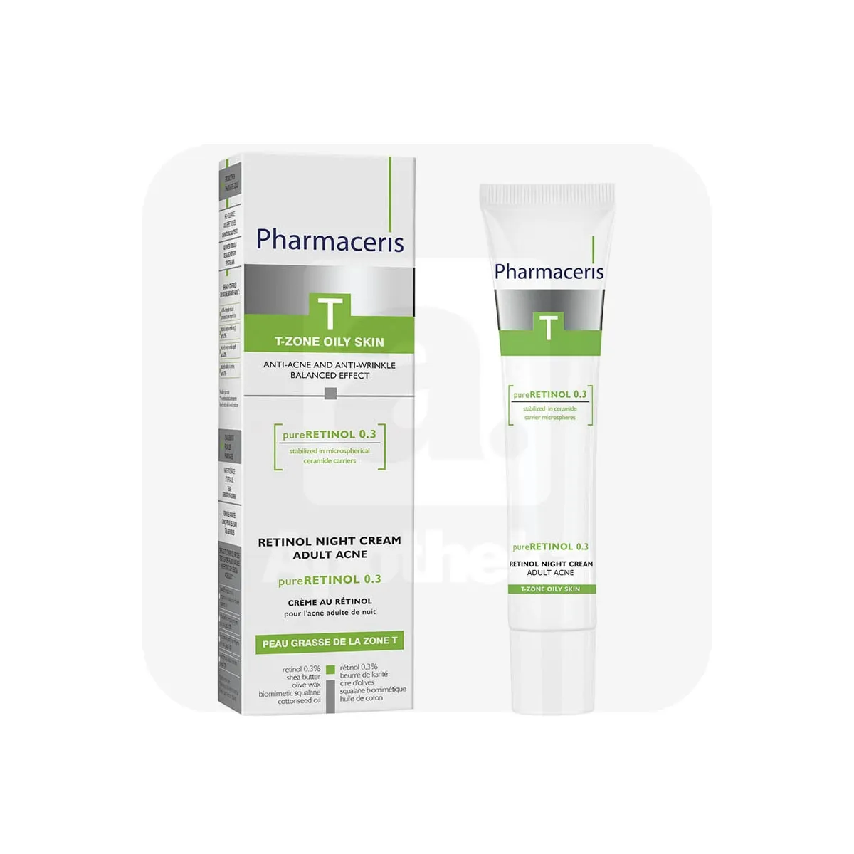 PHARMACERIS T PURE-RETINOL 0,3% ÖÖKREEM 40ML - Tootepilt 1