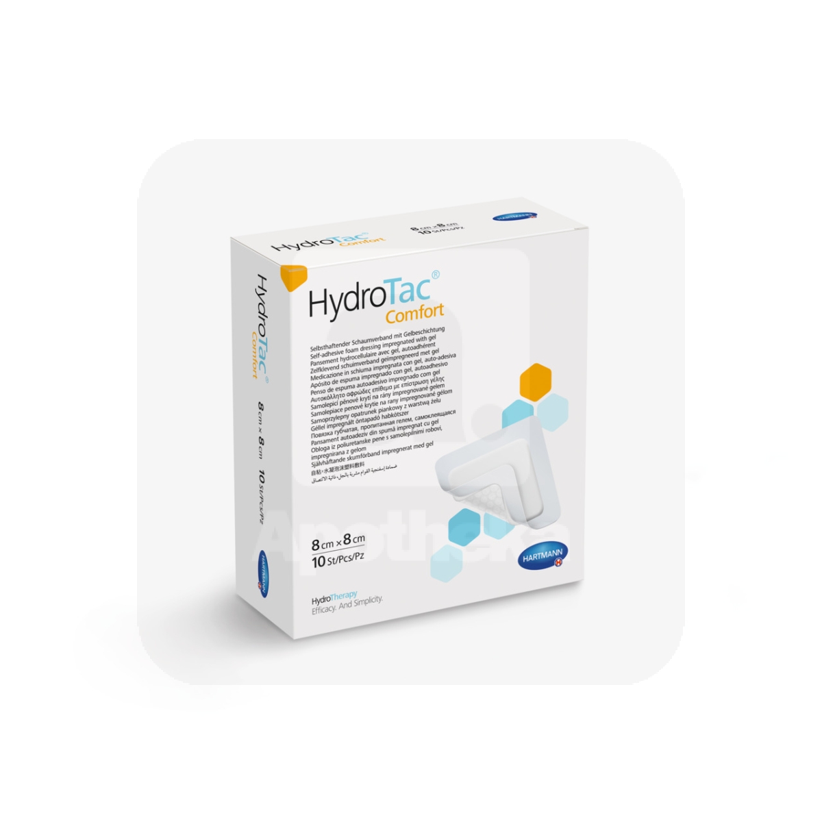 HYDROTAC COMFORT HAAVASIDE 8X8CM N10 - Tootepilt