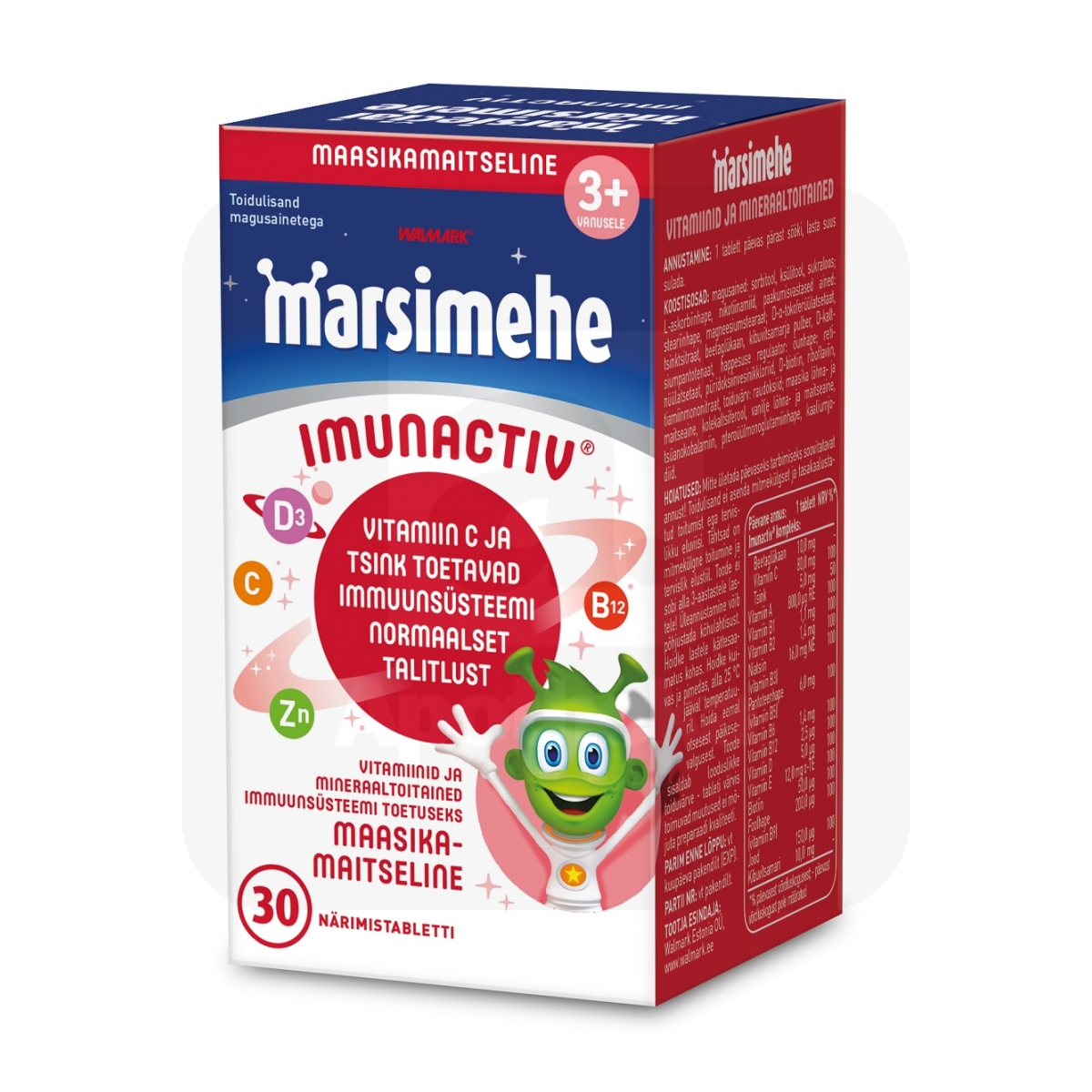 MARSIMEHE IMUNACTIV TBL N30 (MAASIKAS) - Tootepilt