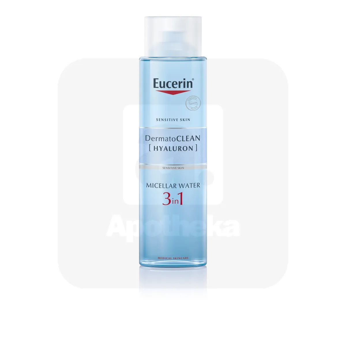 EUCERIN DERMATOCLEAN MITSELLAARVESI TUNDLIKULE NAHALE 400ML - Tootepilt 1