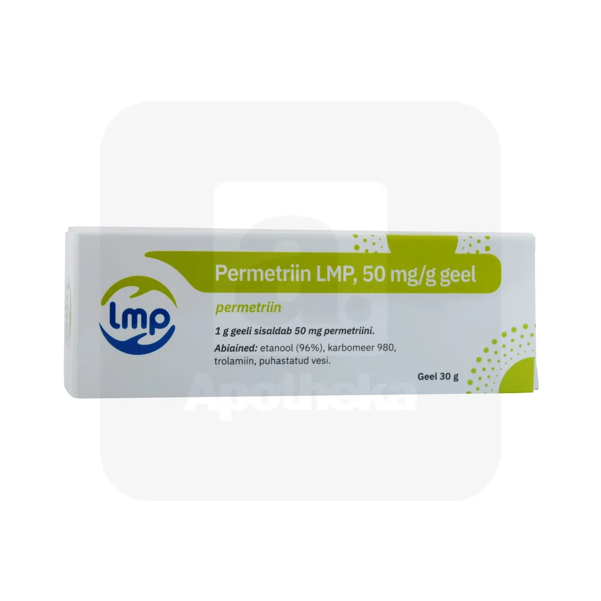 PERMETRIIN LMP GEEL 50MG/G 30G N1 - Tootepilt