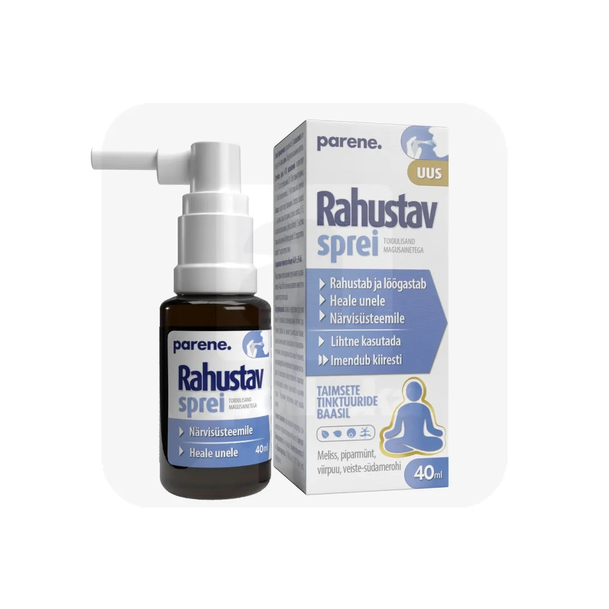 PARENE RAHUSTAV SPREI 40ML - Tootepilt