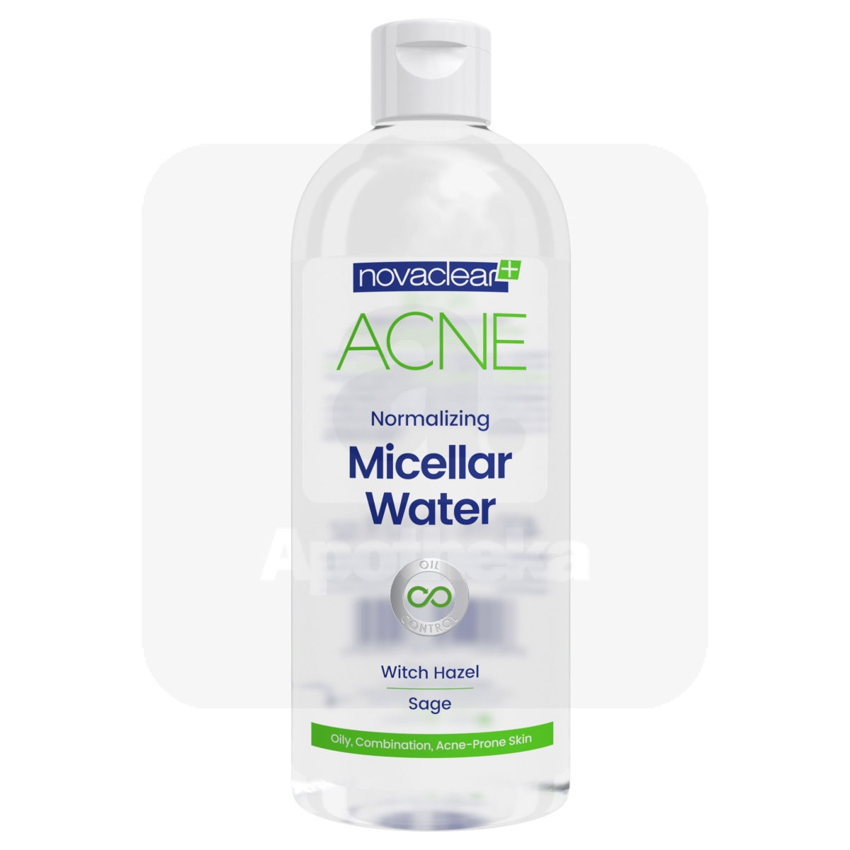 NOVACLEAR GREEN ACNE MITSELLAARVESI 400ML - Tootepilt