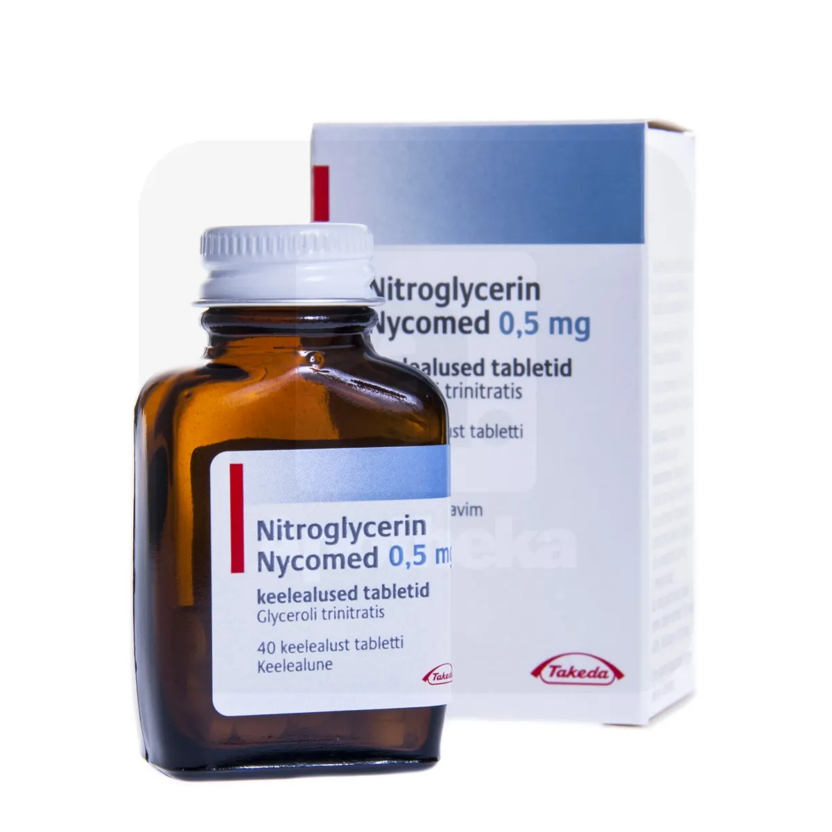 NITROGLYCERIN ORIFARM KEELEALUNE TBL 0,5MG N40 - Tootepilt