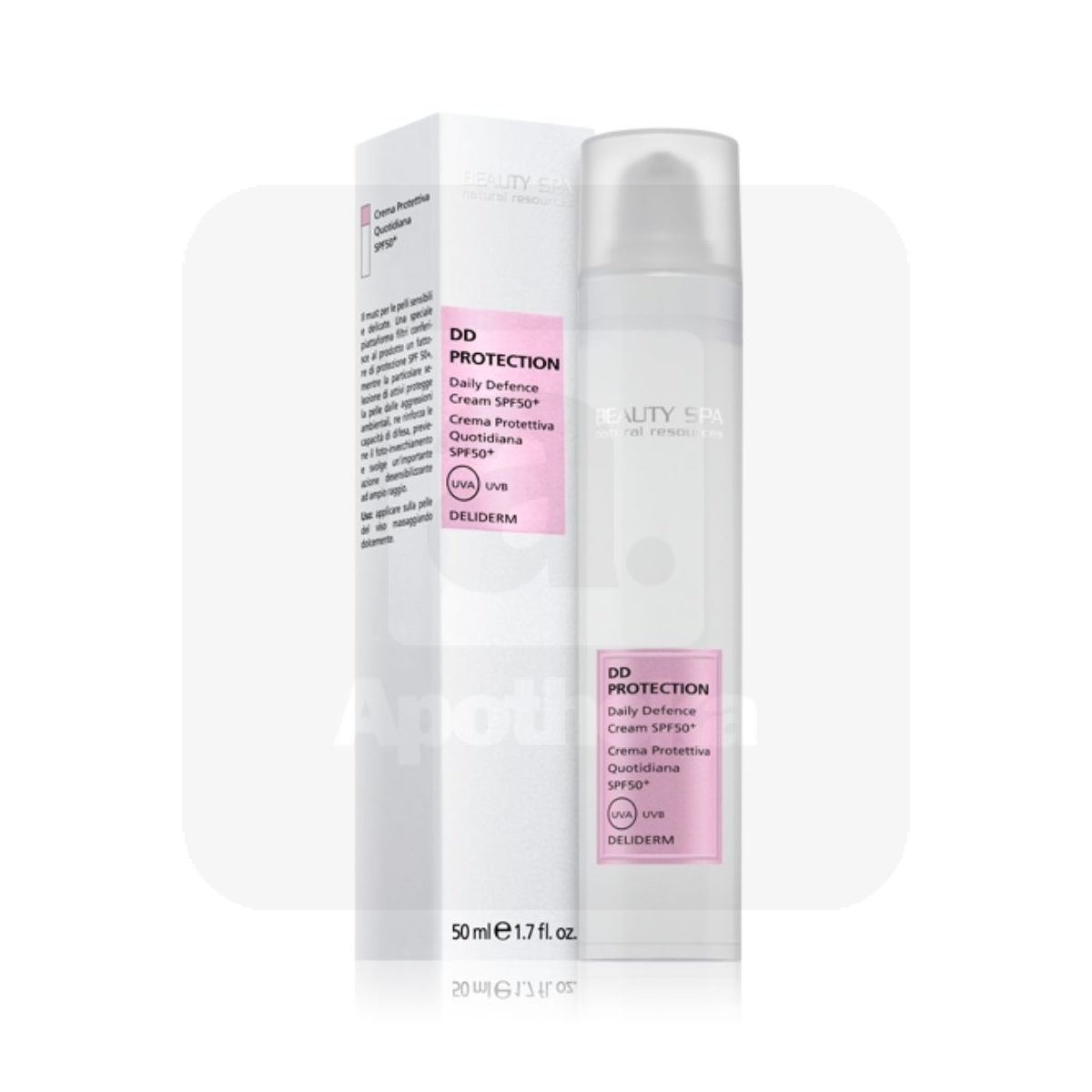 BEAUTY SPA DD PROTECTION KAITSEKREEM SPF50+ 50ML - Tootepilt