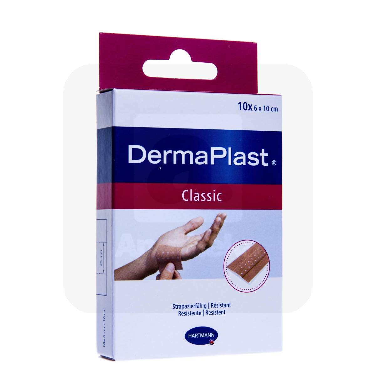 DERMAPLAST PLAASTRID CLASSIC 6X10CM N10