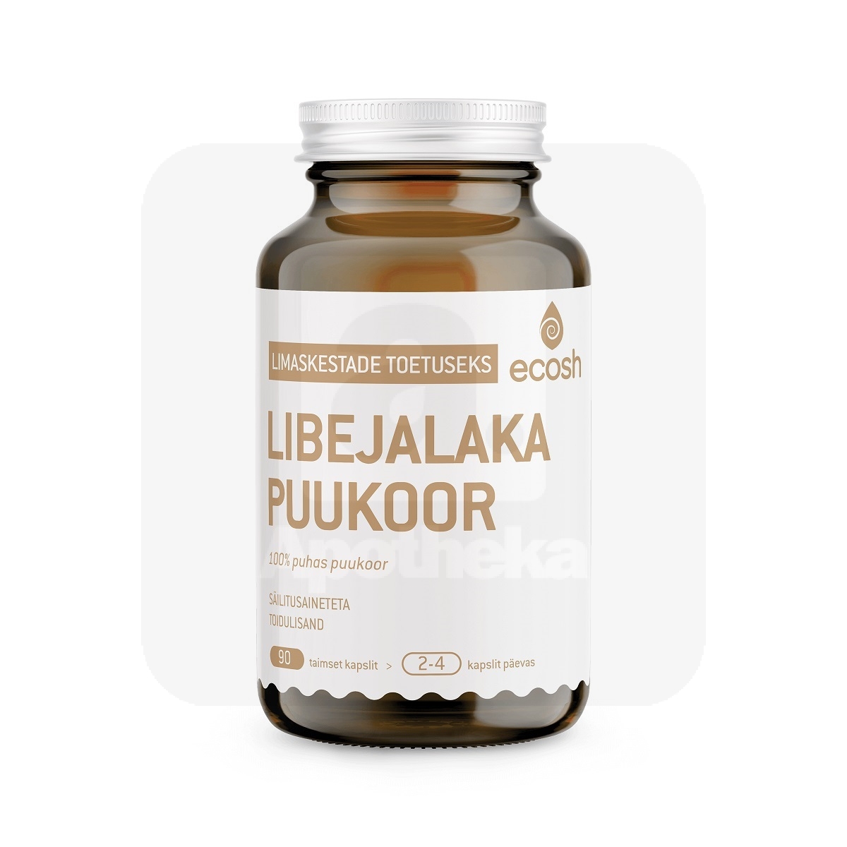 ECOSH LIBEJALAKA PUUKOOR KAPSLID 500MG N90 - Tootepilt