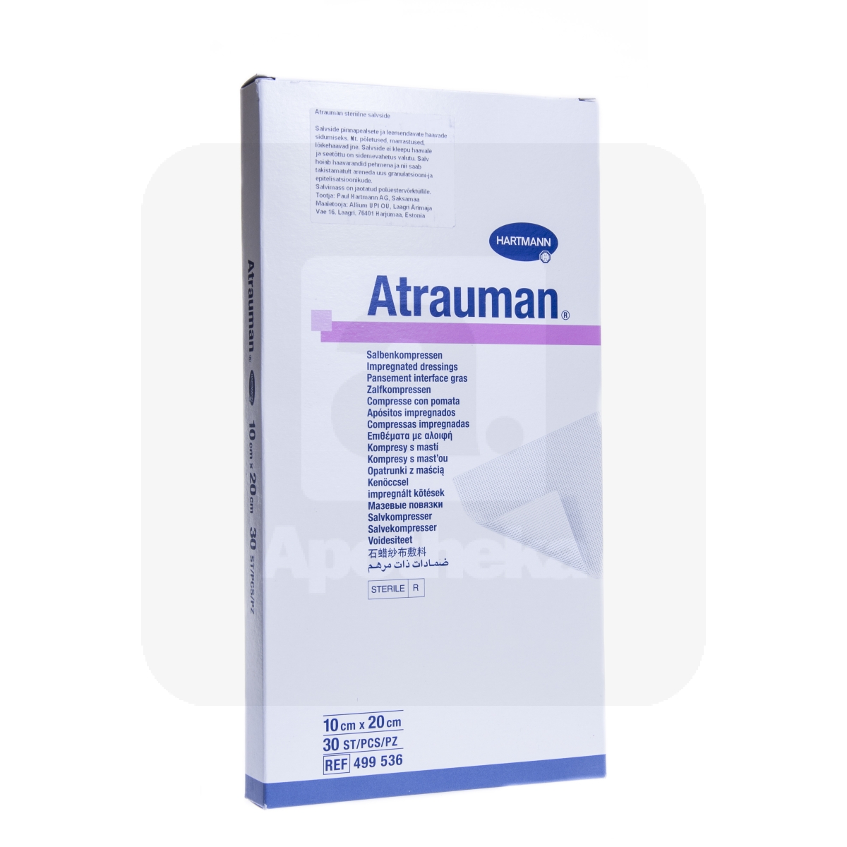 ATRAUMAN SALVSIDE STER 10X20CM N30