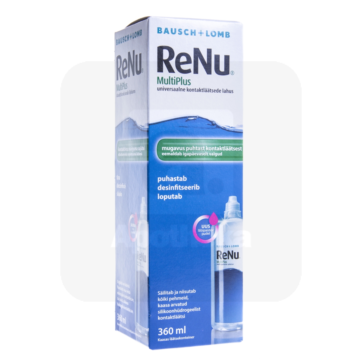 BAUSCH&LOMB RENU MULTIPLUS 360ML (KONTAKTLÄÄTSEDE DES.LAH)