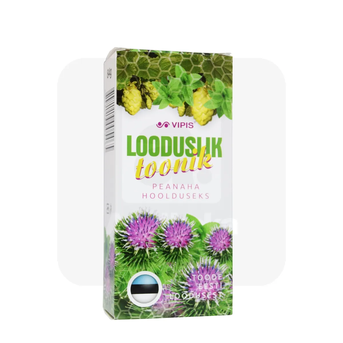 VIPIS LOODUSLIK TOONIK PEANAHA HOOLDUSEKS 84G - Tootepilt