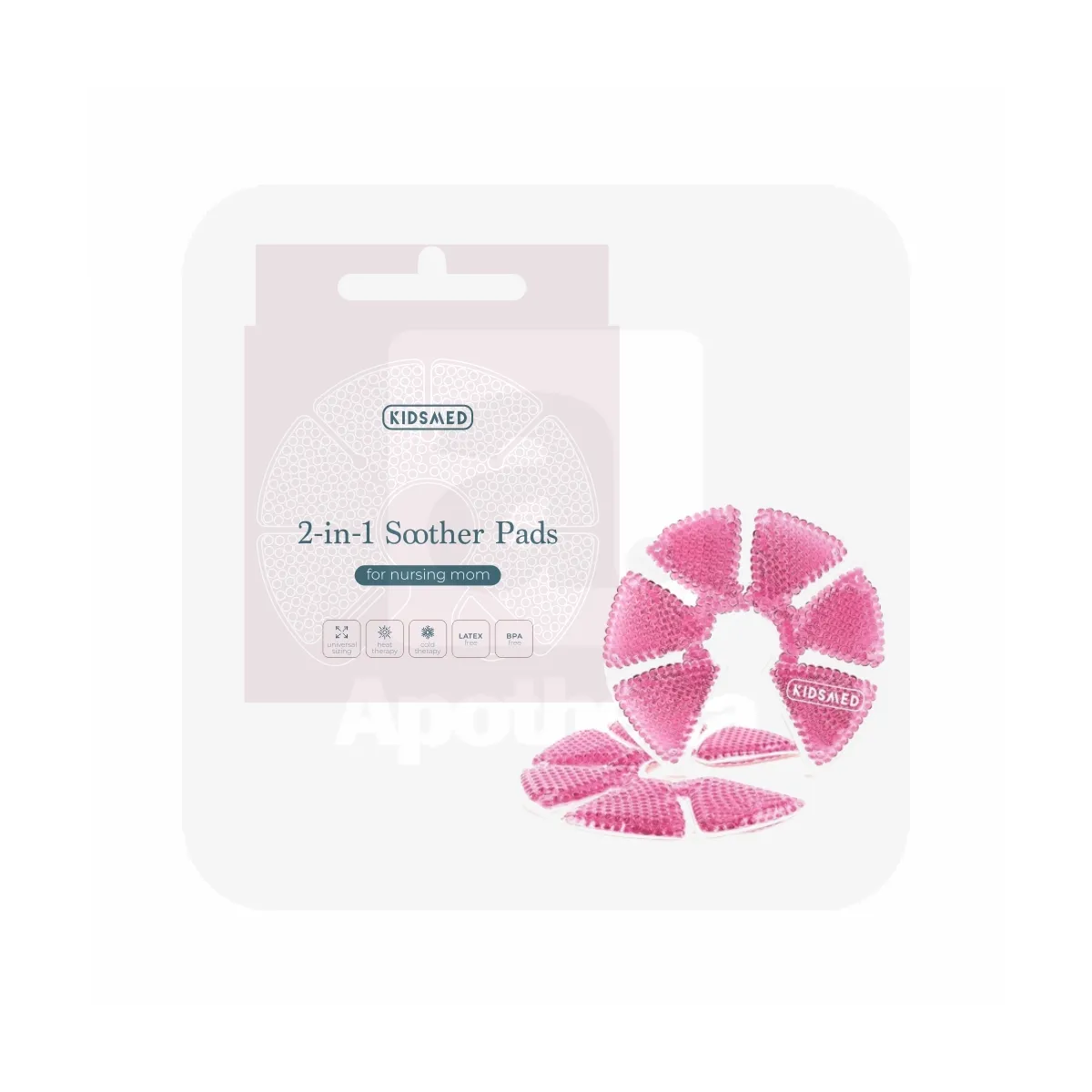 KIDSMED 2IN1 RINNAKOMPRESSID/GEELPADJAD N2 - Tootepilt