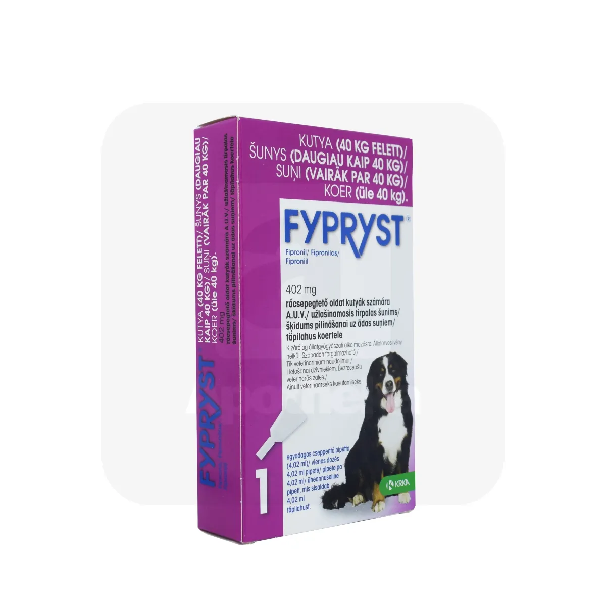 FYPRYST TÄPILAHUS 402MG/4,02ML 4,02ML N1 (>40KG) - Tootepilt