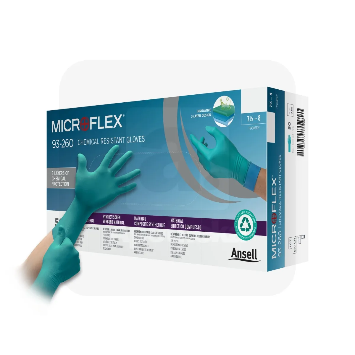 KINDAD MICROFLEX 93-260 S N50 - Tootepilt