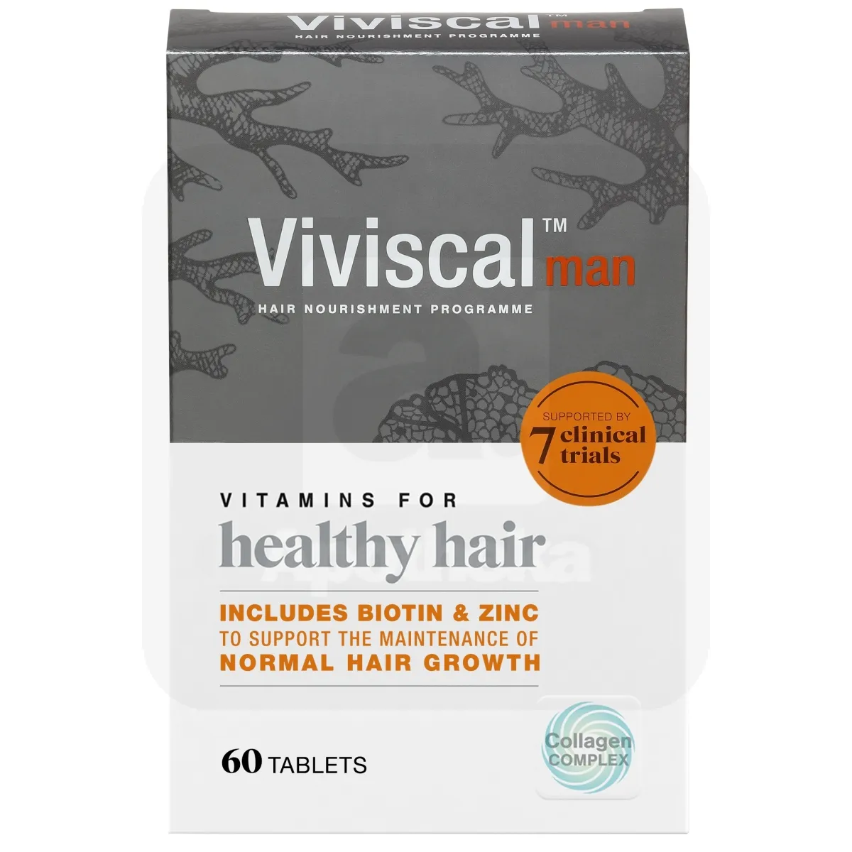 VIVISCAL VITAMIINID MEESTELE JUUKSEKASVU PARANDAV N60 - Tootepilt