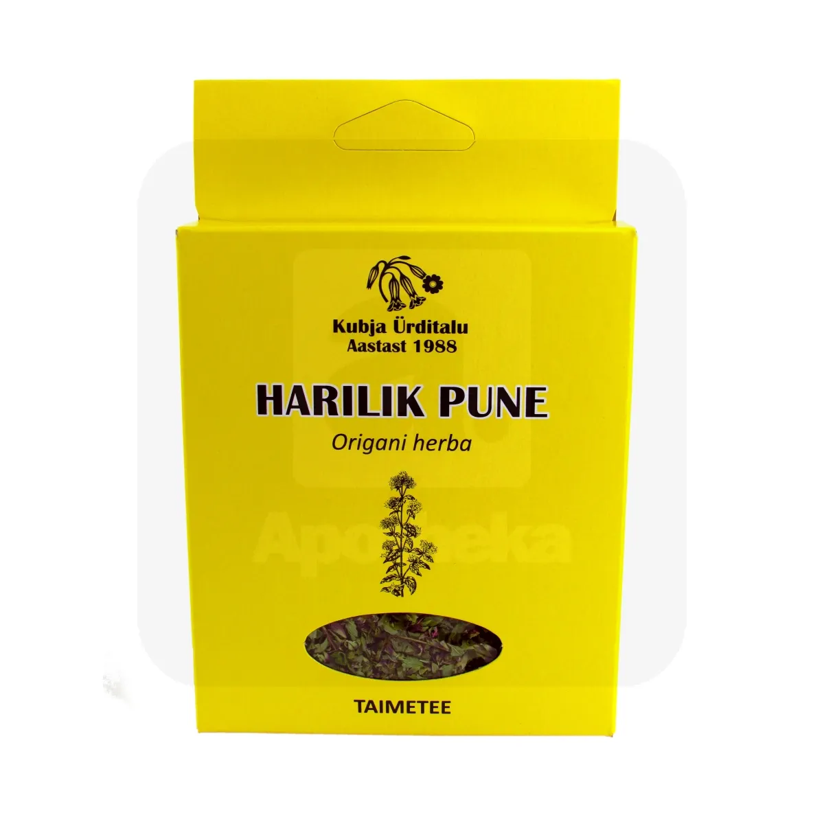 PUNE ÜRT (ORIGANI HERBA) 15G (KARP) - Tootepilt