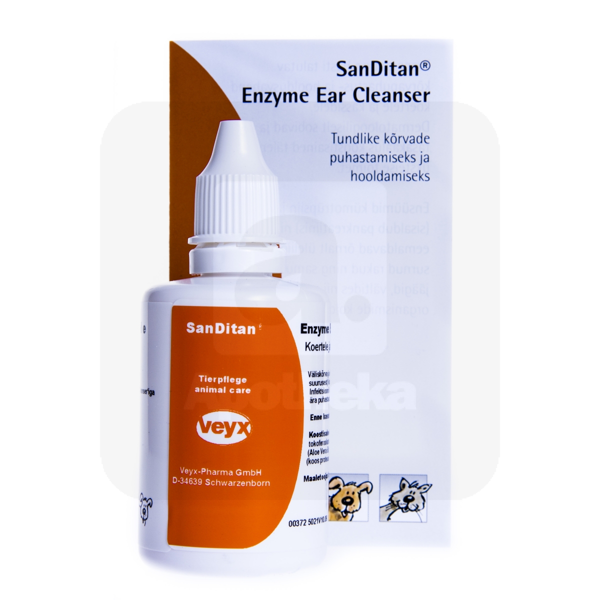 SANDITAN ENZYME EAR CLEANSER 50ML - Tootepilt