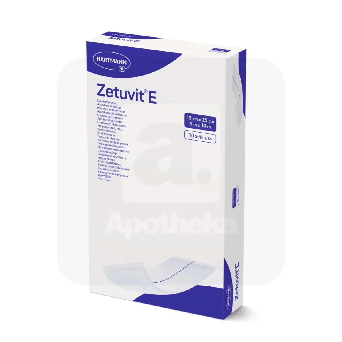 ZETUVIT E STERIILNE 15X25CM N10 - Tootepilt