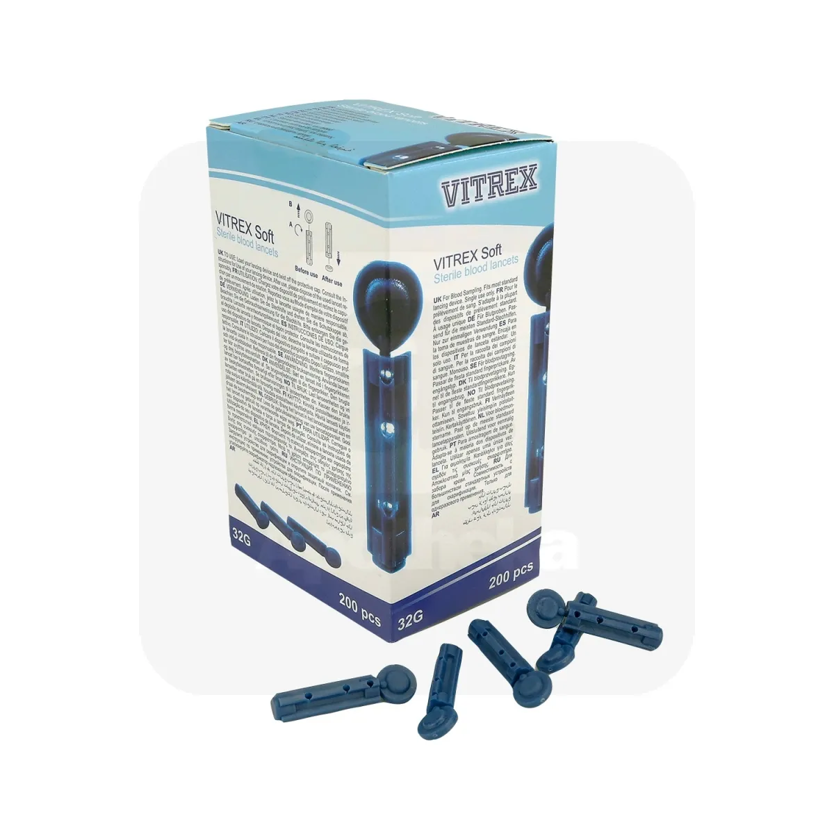 VITREX SOFT 32G LANTSETID STERIILSED N200 - Tootepilt