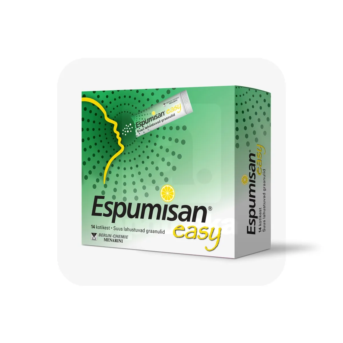 ESPUMISAN EASY SUUS LAH GRAANULID 125MG N14 - Tootepilt 1